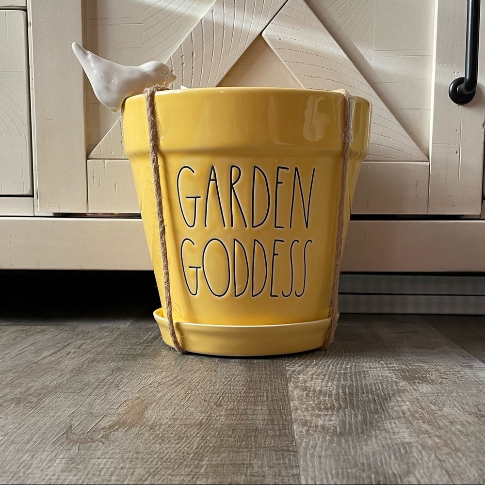 Rae Dunn GARDEN GODDESS planter
